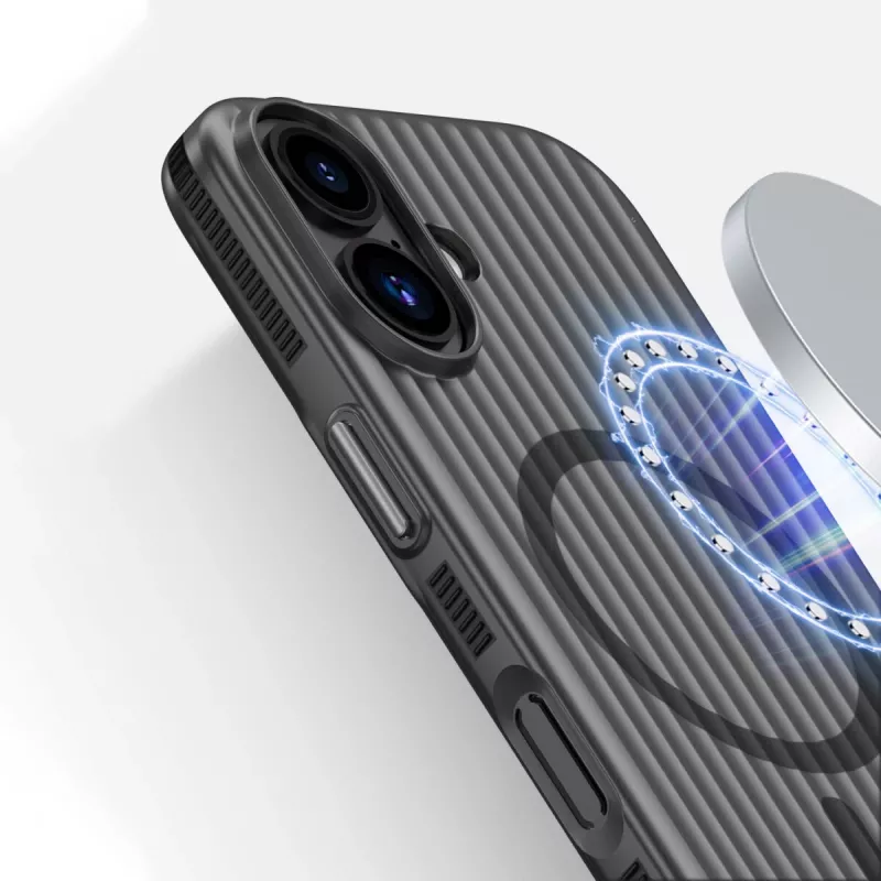 4smarts 541639 Design Case Aero hoes voor iPhone 17, zwart