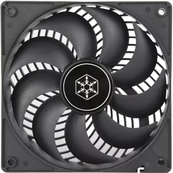 SilverStone SST-AP120I 120mm behuizingsventilator - zwart