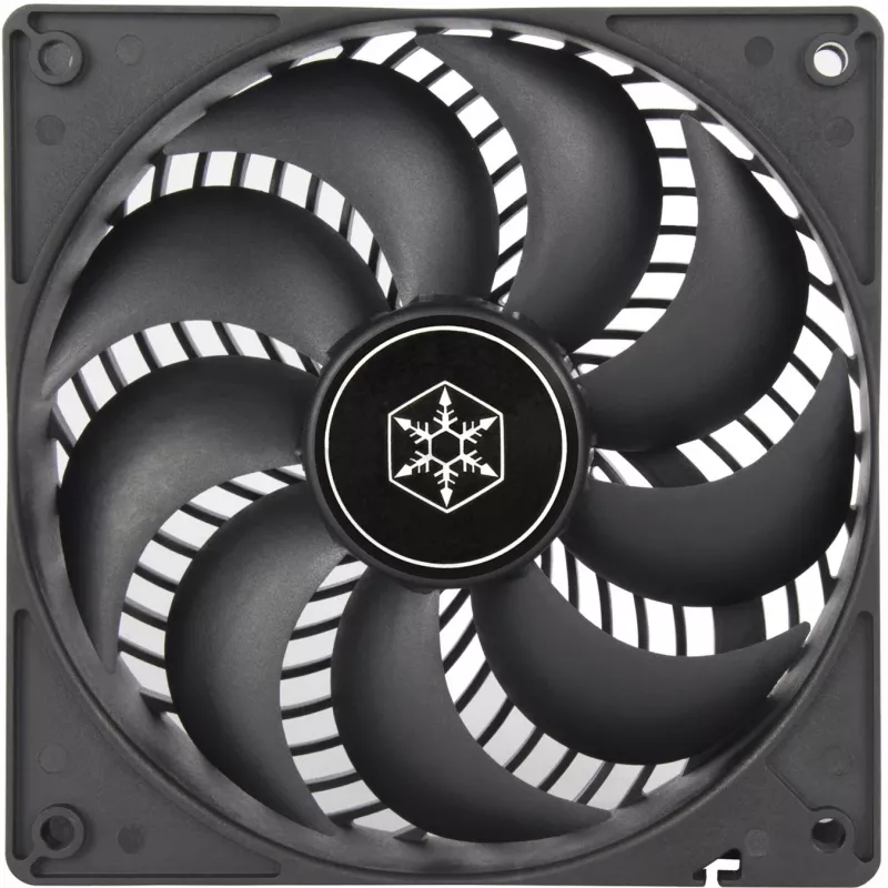 SilverStone SST-AP120I 120mm behuizingsventilator - zwart