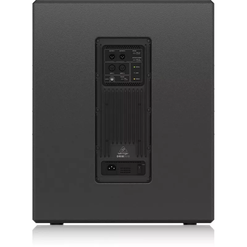 Behringer DR18SUB subwoofer zwart actieve subwoofer 800 W