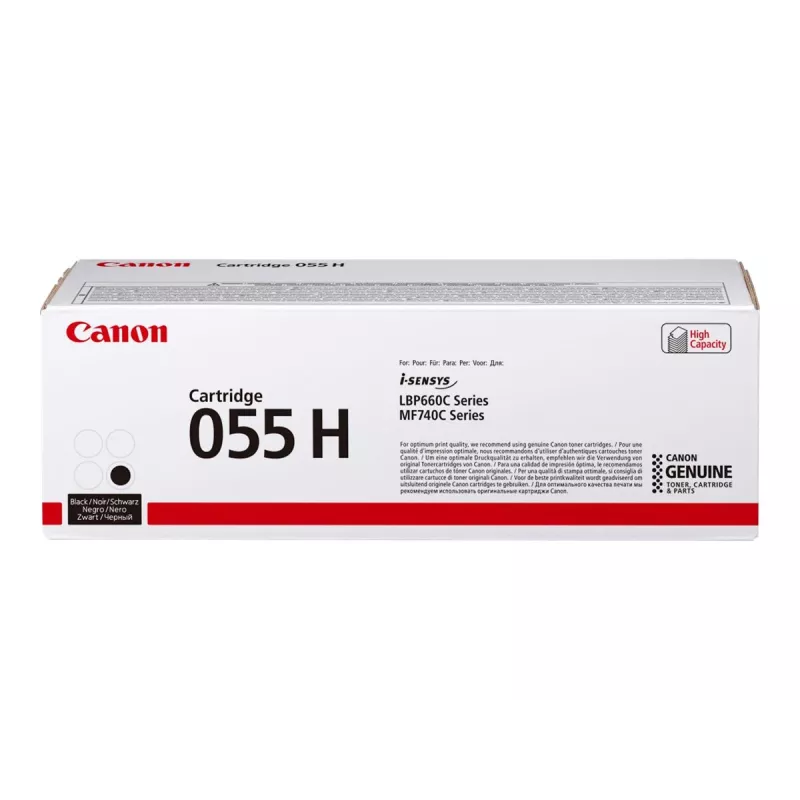 Canon 055H tonerpatroon 1 st. origineel zwart