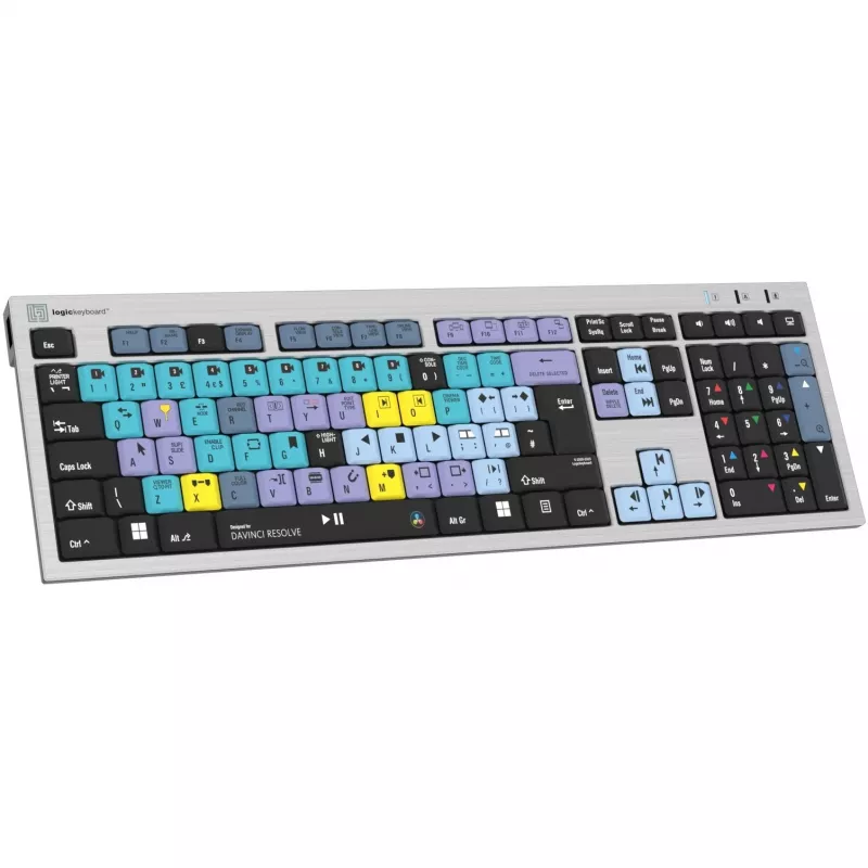 Logickeyboard LKB-RESC-AJPU-UK toetsenbord kantoor USB QWERTY Engels