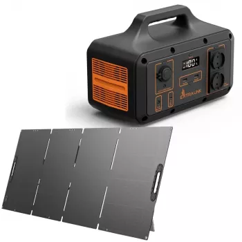 Vouwbaar zonnepaneel Extralink EPS-120W 120W monokristallijn silicium