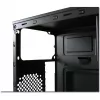 LC Power 2015MB - tower - micro ATX - zonder voeding - zwart - USB/audio (LC-2015MB-ON)