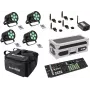 Draagbare accu-aangedreven verlichtingsset EUROLITE AKKU Mobile 20000668, oplaadbare LED-schijnwerper-kit