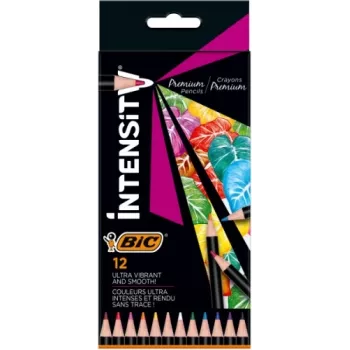 BIC kleurpotloden Intensity 12 kleuren 951844