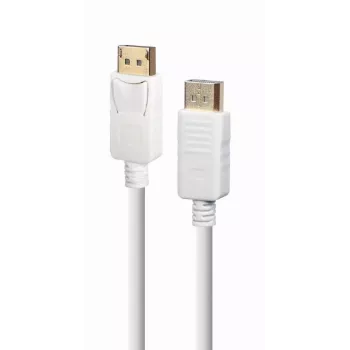 DisplayPort-kabel Gembird CC-DP2-6-W – DisplayPort naar DisplayPort, 1,8 m, wit