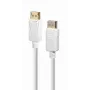 DisplayPort-kabel Gembird CC-DP2-6-W – DisplayPort naar DisplayPort, 1,8 m, wit