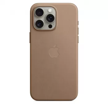 Apple iPhone 15 Pro Max FineWoven hoesje met MagSafe – taupe