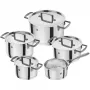 Zwilling BELLASERA pannenset 5-delig, 18/10 roestvrij staal (71160-005-0)