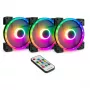 INTER-TECH Argus RGB-ventilatorset RS-14 140mm ARGB 3-pack zwart