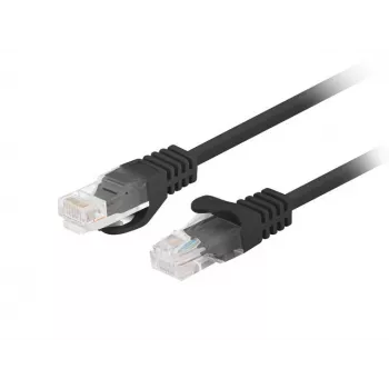 Lanberg PCU6-20CC-0200-BK netwerkkabel zwart 2 m Cat6 U/UTP (UTP)