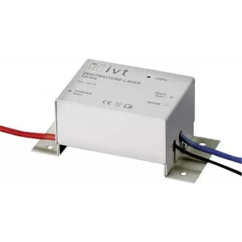 Acculader IVT 18320 12V 10A voor tweede accu