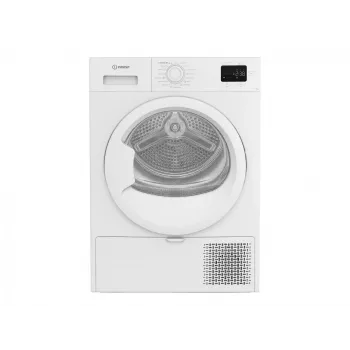 INDESIT wasdroger | C YSD 72D WW EE | energie-efficiëntieklasse E | frontlader | 7 kg | warmtepomp | digitaal | diepte 54,5 cm | wit