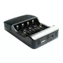 lader extra digital DV00DV2817 — multifunctionele 4-kanaals lader met digitaal display