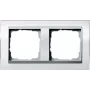 GIRA 2-voudig frame Event Klar, Standard 55, System 55 wit 0212726