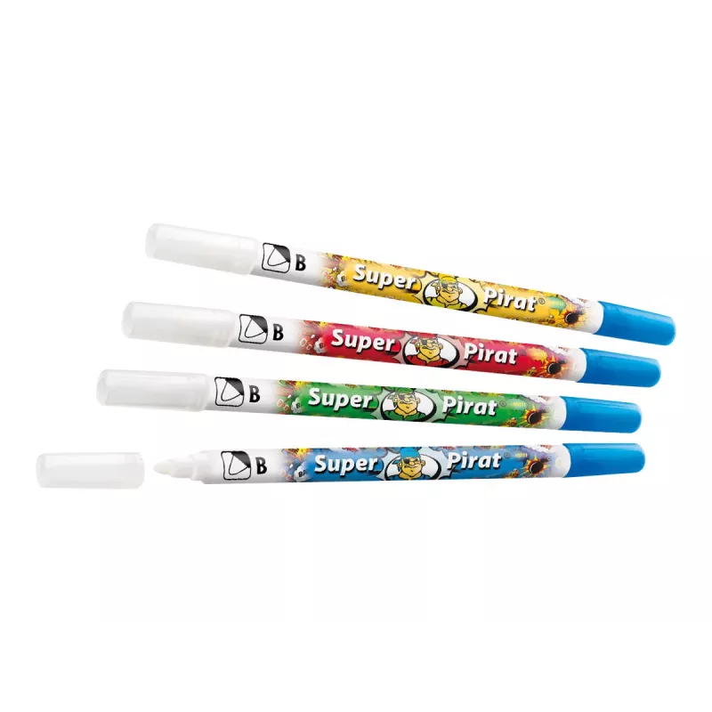 Gum Pelikan Super-Pirat F/B meerkleurig 2 stuks
