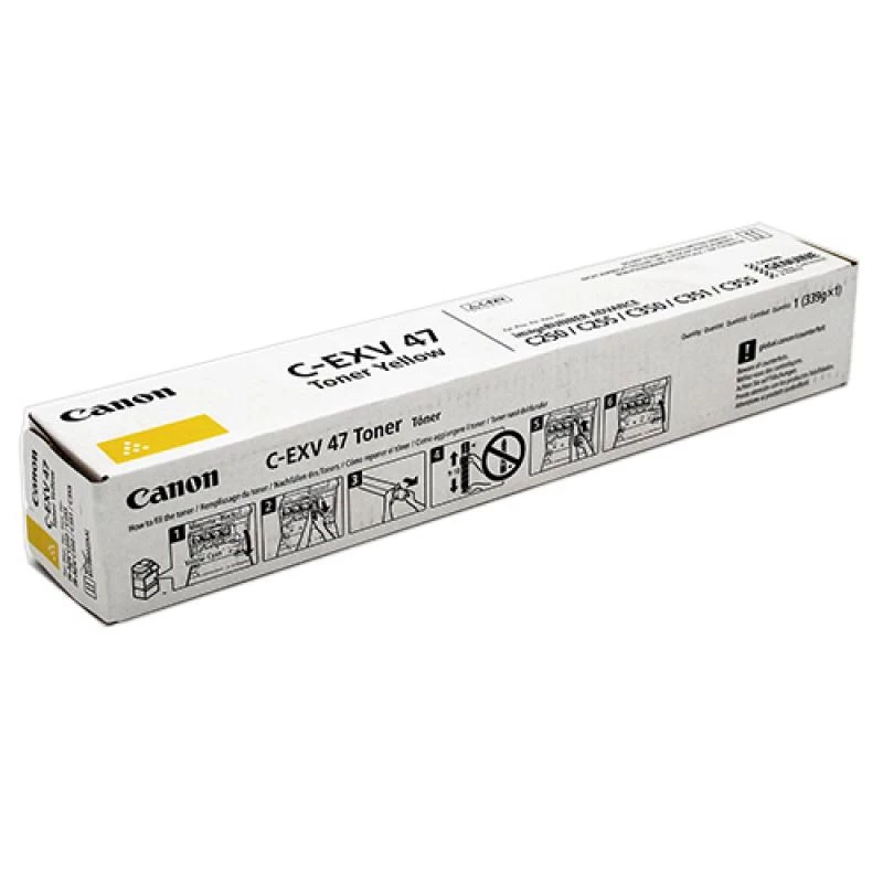 Toner Canon EXV47Y C-EXV47 20000 pagina's geel