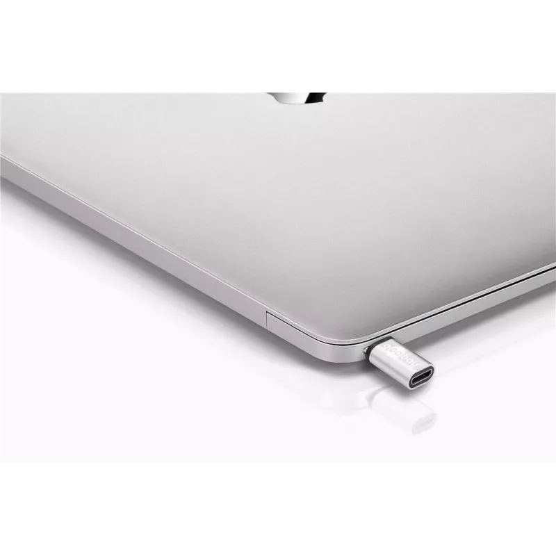Wentronic Goobay USB-C™ adapter - USB 2.0 Micro-B bus, Zilver - voor het verbinden van een USB-C™ apparaat met een USB 2.0 Micro-B kabel (56636)