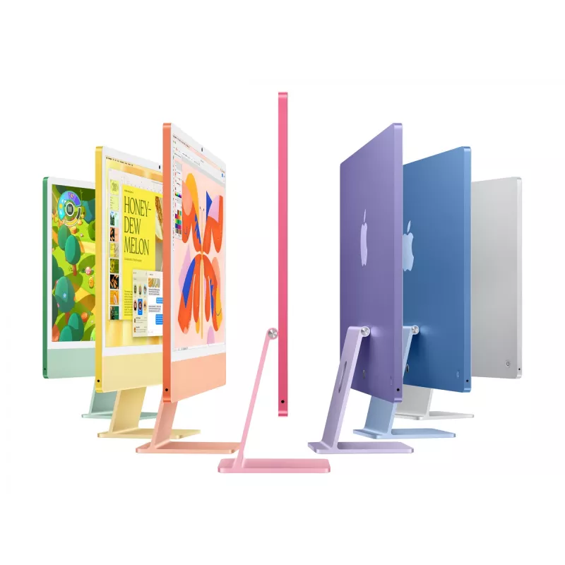 iMac 24 inch: M4 10/10, 16 GB, 512 GB SSD – blauw