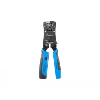 Lanberg NT-0203 kabelkrimptang krimpgereedschap zwart, blauw