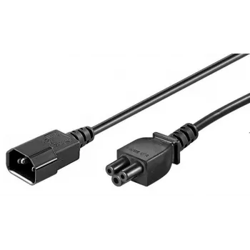 Microconnect PE080610 stroomkabel zwart 1 m C14-koppeling C5-koppeling