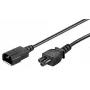 Microconnect PE080610 stroomkabel zwart 1 m C14-koppeling C5-koppeling