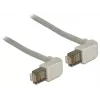 Netwerkkabel DeLOCK 0,5 m RJ-45 Cat5e S/FTP grijs
