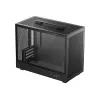 DeepCool CH160 PLUS R-CH160-BKNGM0-G compacte (SFF) computerbehuizing, Mini-ITX/Micro-ATX, gehard glas, zwart