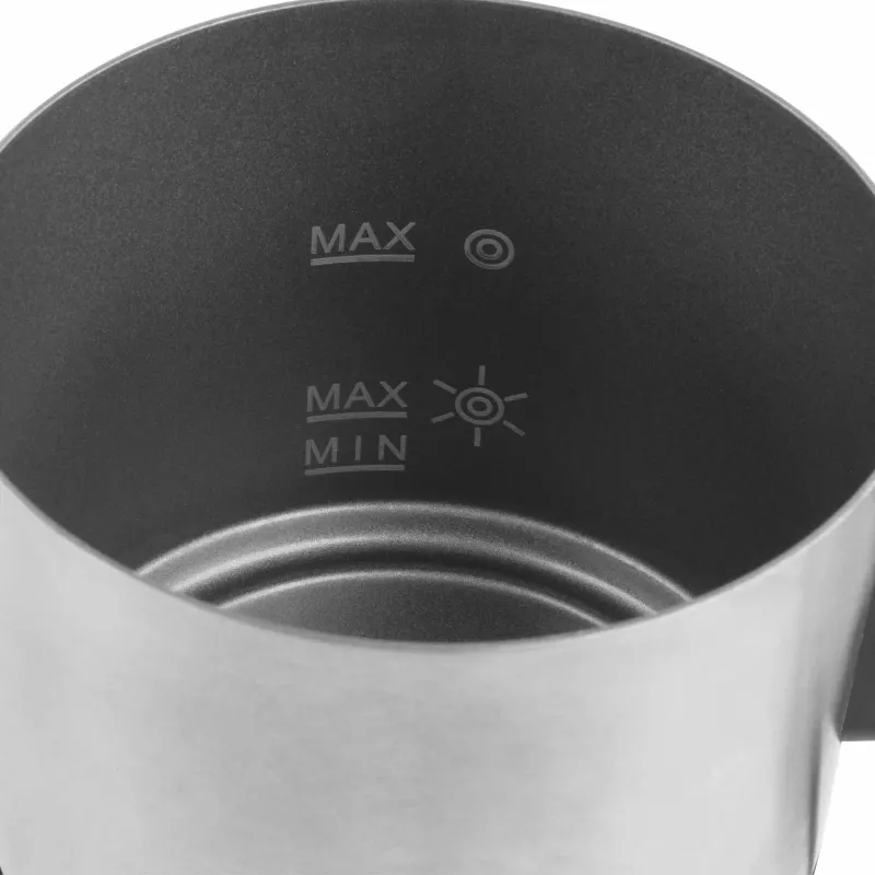 Automatische melkopschuimer JATA JECL1900 zwart RVS 150ml 550W