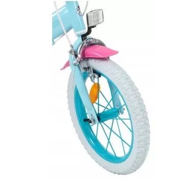 Kinderfiets Toimsa TOI1497 14 inch wiel, My Little Pony thema, voor 4–6 jaar, 4 wielen, voor-/achtervelgremmen