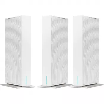 Acer Wave 7 – Wi-Fi-systeem – (3 routers) – netwerk 1GbE, 2.5GbE, Wi-Fi 7 – Wi-Fi 7 – multiband (FF.G2UTA.003)