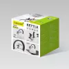 Maestro MR-1302-WG fluitketel voor op het fornuis, 2,5 l, wit