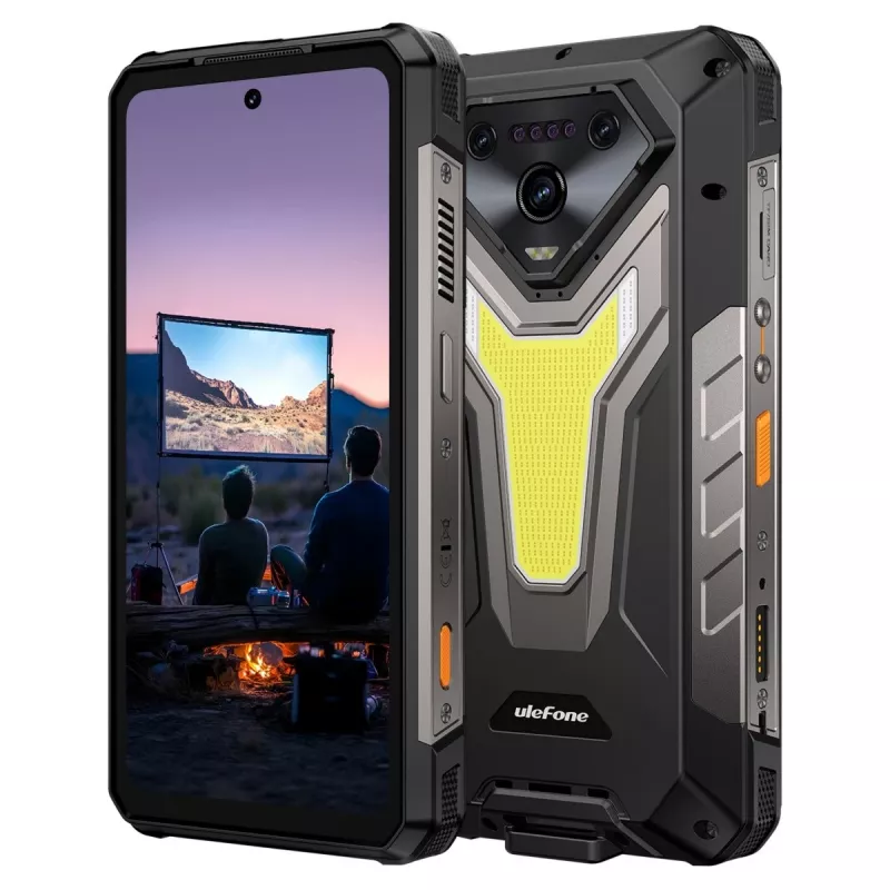 Smartphone UleFone Armor 34 Pro (Plus) 16/512GB 5G, robuust Android-toestel, 16GB RAM, 512GB opslag, 5G-connectiviteit