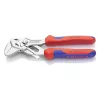 Knipex 86 05 150 mini-tangsleutel, 150 mm, capaciteit 27 mm, verchroomd, 10-voudig verstelbaar