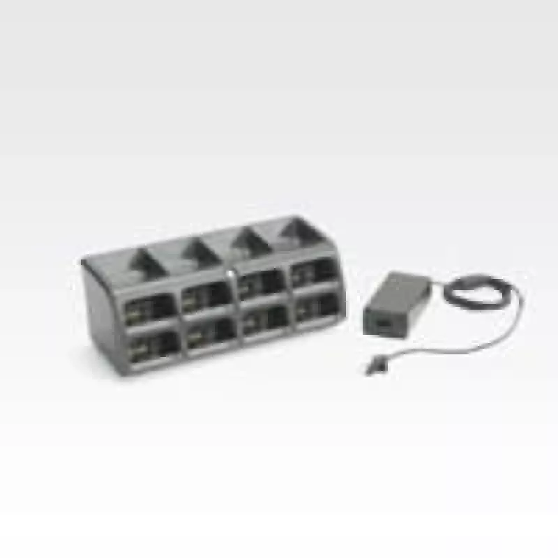 Motorola 8-slot-kit acculader