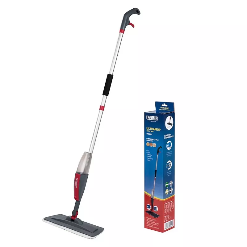 PROMIS spraymop, grijs-rood