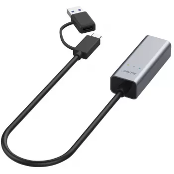 Ethernet-adapter ALLNET ALL-NC-2.5G-USBC_A USB 3.0 Type-C & Type-A 2,5 Gbps Multi-Gigabit LAN