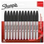 Sharpie marker ronde punt fijn PMKR BL12