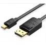 DisplayPort-naar-HDMI-kabeladapter Vention HAGBG 1,5 m, DisplayPort naar HDMI, zwart