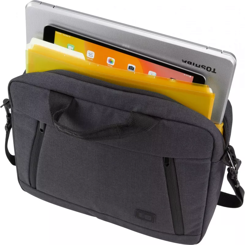 Case Logic Huxton | Geschikt voor laptops tot 13,3 inch | Laptoptas | zwart | schouderband