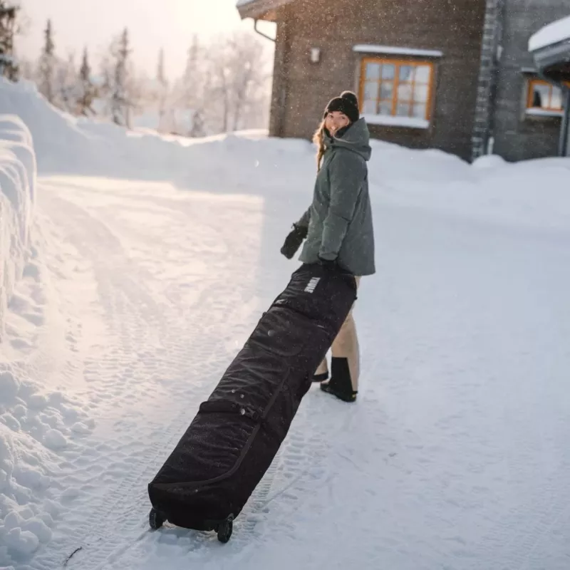 Thule 5176 Roundtrip rollende snowboardtas 165 cm zwart