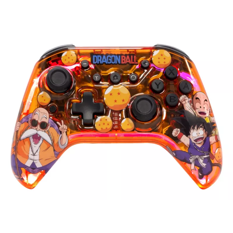 Blade Gaming DB1001, gamepad, Android, Nintendo Switch, Nintendo Switch Lite, Nintendo Switch OLED, pc, iOS, bedraad en draadloos, Bluetooth/USB, USB Type-A, USB Type-C, oranje