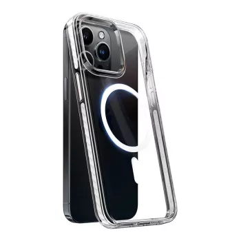 Torras Sparka telefoonhoesje voor iPhone 15 Pro — transparant beschermhoesje