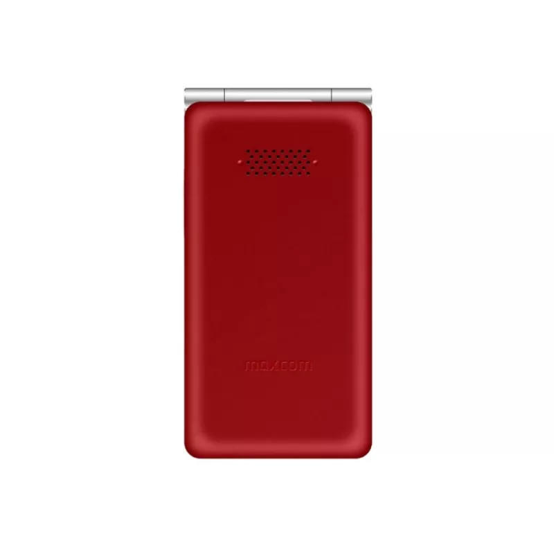 Maxcom MM835L 4G klaptelefoon, Dual SIM, 3,5 inch (8,89 cm), USB-C, rood