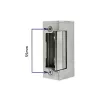 Elektromagnetisch slot QOLTEC 52459 12V symmetrisch met geheugen en vergrendeling