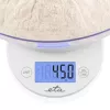 ETA | keukenweegschaal met kom | ETA577090000 Mari | verdeling 1 g | displaytype LCD | wit