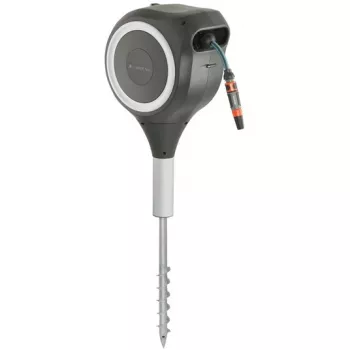 Vloerstand-trommel Gardena RollUp Automatic zwart grijs