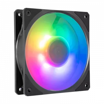Ventilator Cooler Master Mobius 120P ARGB 2400 t/min zwart