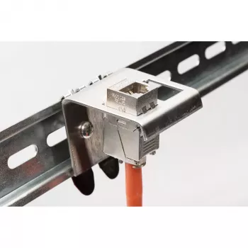DIN-rail adapter Digitus AN-25184 voor 1x keystone-module